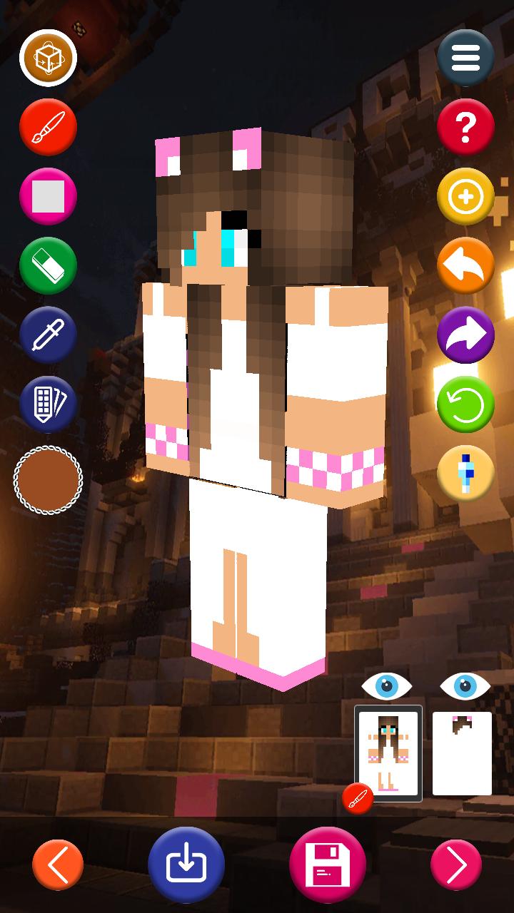 Android 用の Skin Editor 3d For Minecraft Apk をダウンロード