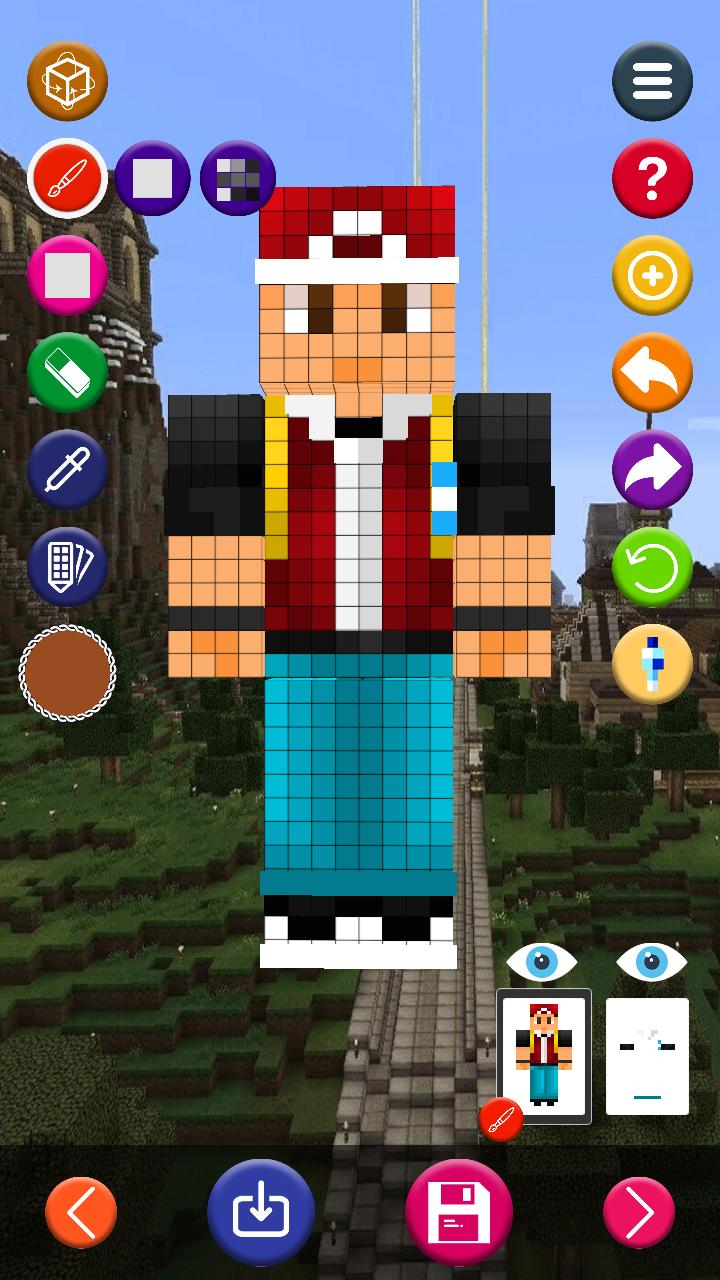 Aplikacja Do Robienia Skinów W Minecraft Skin Editor
