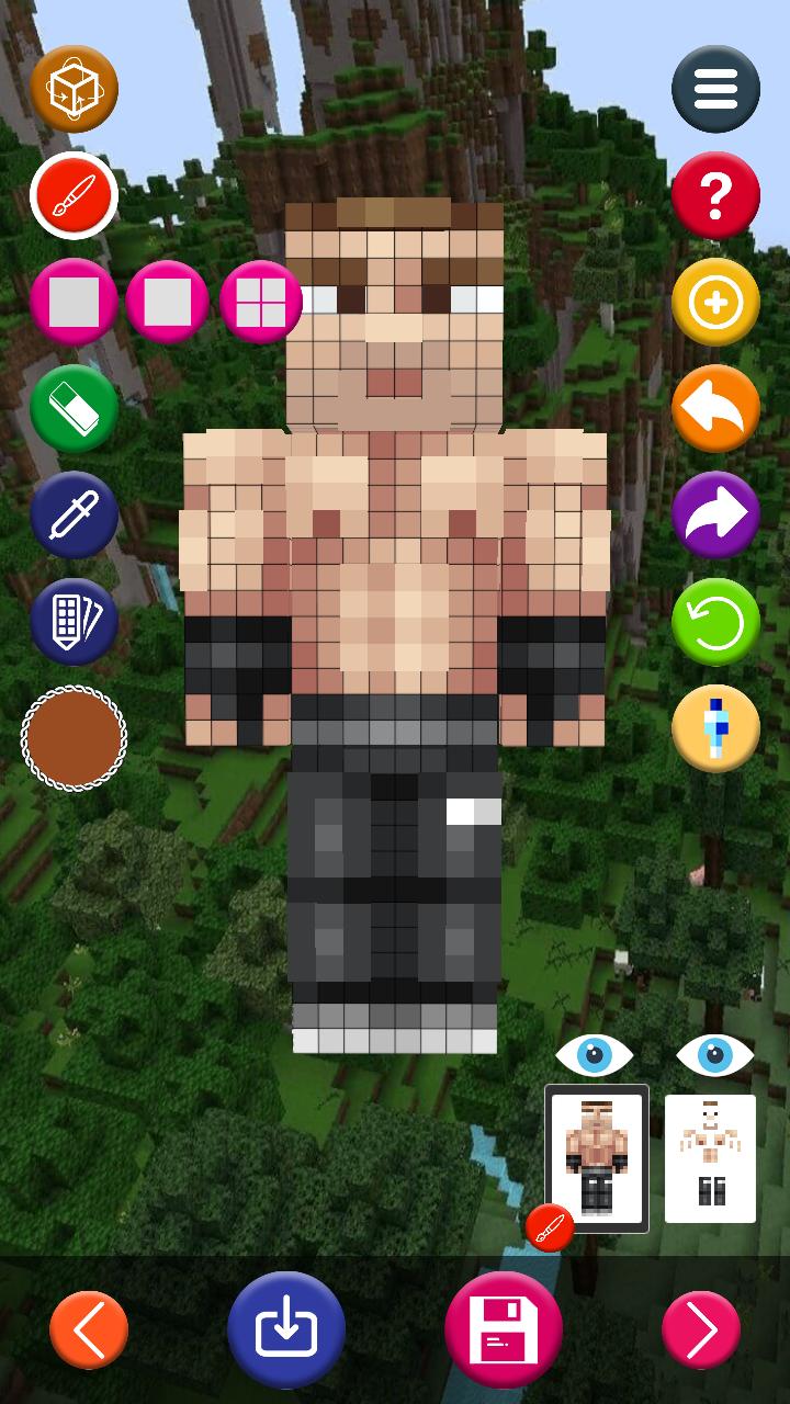 Android 用の Skin Editor 3d For Minecraft Apk をダウンロード