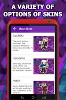 Guide: Skins for Minecraft PE imagem de tela 1