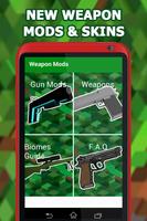 Gun Mod for Minecraft PE الملصق