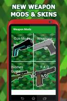 Gun Mod for Minecraft PE Affiche