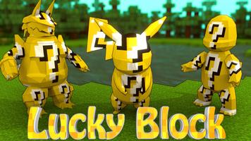 MegaPack Lucky block for Minecraft PE Affiche