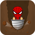 Spider Diggin: The Fun Dig Down Adventure आइकन