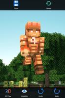 Skin Editor For Minecraft 3D poster
