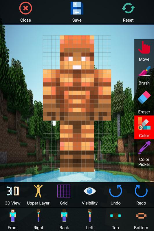 Minecraft Skin Editor 3d Apk Muat Turun 3
