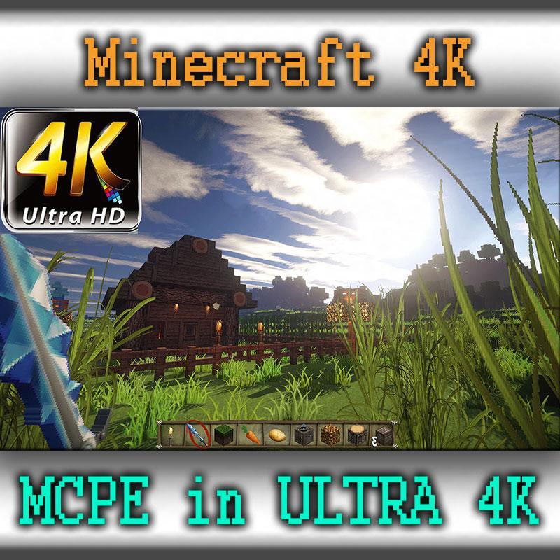 Android 用の Texture Pack For Minecraft 4k 2k17 Apk をダウンロード