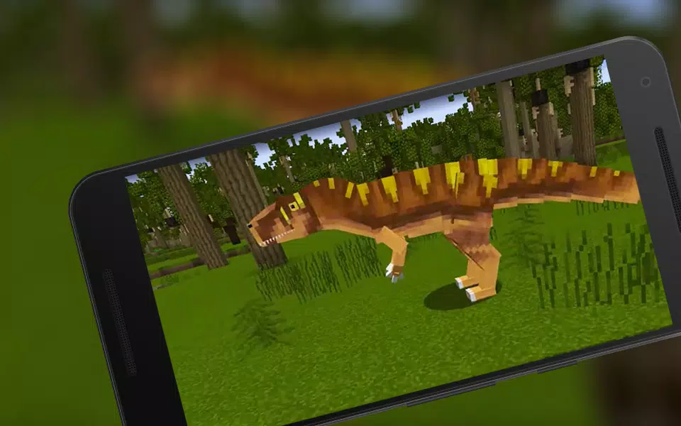 T-Rex dinosaur – mod for Minecraft APK voor Android Download