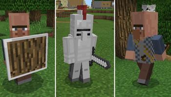 Mod Medieval Mobs for MCPE imagem de tela 1