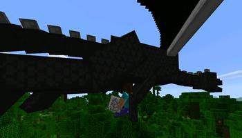 Mod Driveable Dragon for MCPE-poster