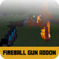 Mod Fireball Gun for MCPE