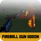 Mod Fireball Gun for MCPE icône