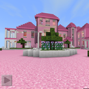 Pink Lush Mansion. Map for MCPE APK