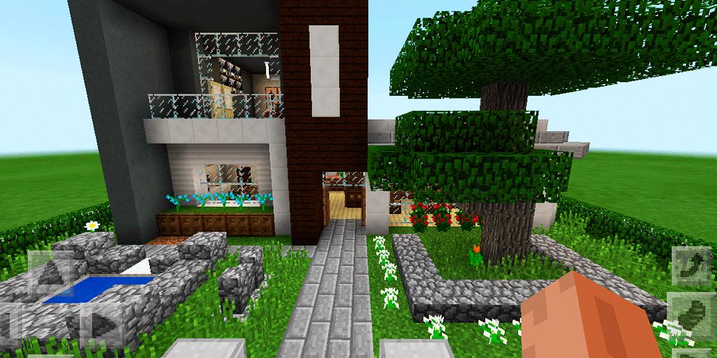 Original Modern House. Map for MCPE APK for Android Download