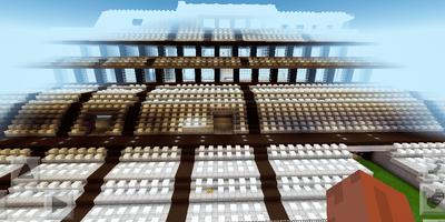 Soccer Stadium. Map for MCPE اسکرین شاٹ 1