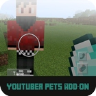 Mod YouTuber Pets for MCPE Zeichen