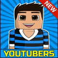 ”Skins Youtubers for Minecraft MCPE