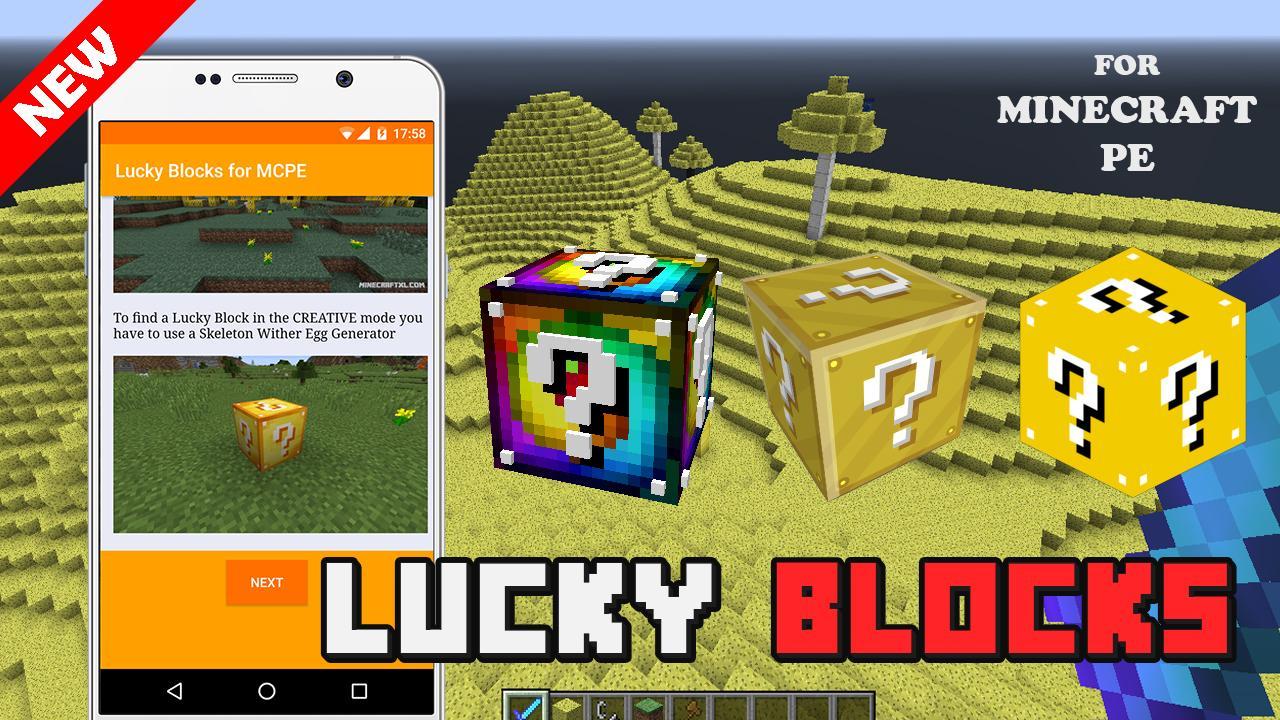 New Lucky Block Mod For Minecraft Pe For Android Apk Download Fortnite Lucky Block Minecraft Mod Fortnite Lucky Block Minecraft Mod New Lucky Block Mod For Minecraft Pe For Android Apk Download