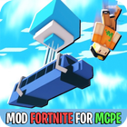 Mods Fortnite Battle Bus for Minecraft PE icon