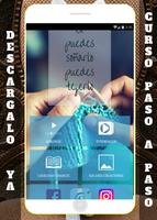 Curso de crochet gratis manual tejido โปสเตอร์