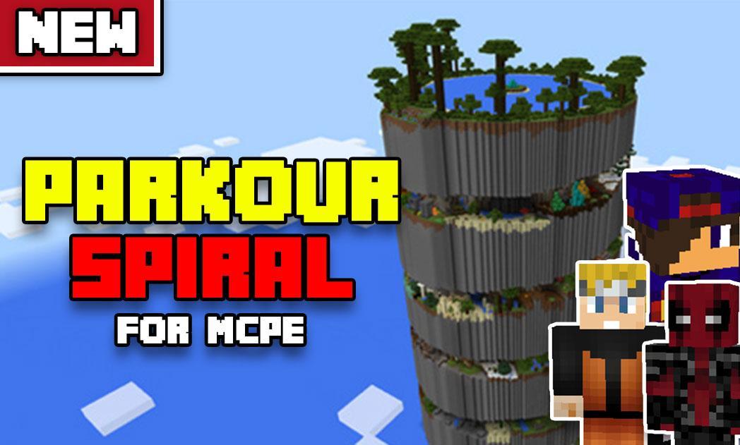 Parkour Spiral Maps Server for MCPE APK for Android Download