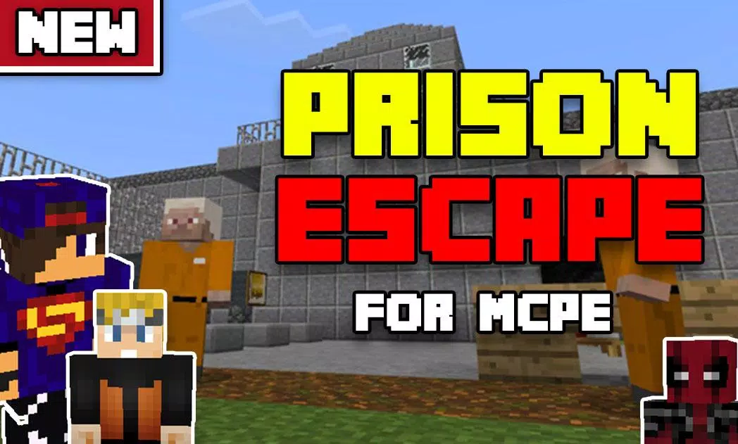 PRISON ESCAPE in Minecraft Pocket Edition (CAN YOU ESCAPE) 