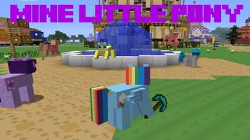 MineLittle Pony Skins for MCPE Affiche