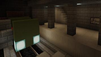 Darkest Halls Map MineCraft Affiche