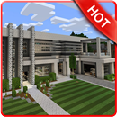 Modern Super Mansion MineCraft APK