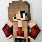 Cute Girl Skins for Minecraft icône