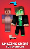 Skins Youtubers for Minecraft Affiche