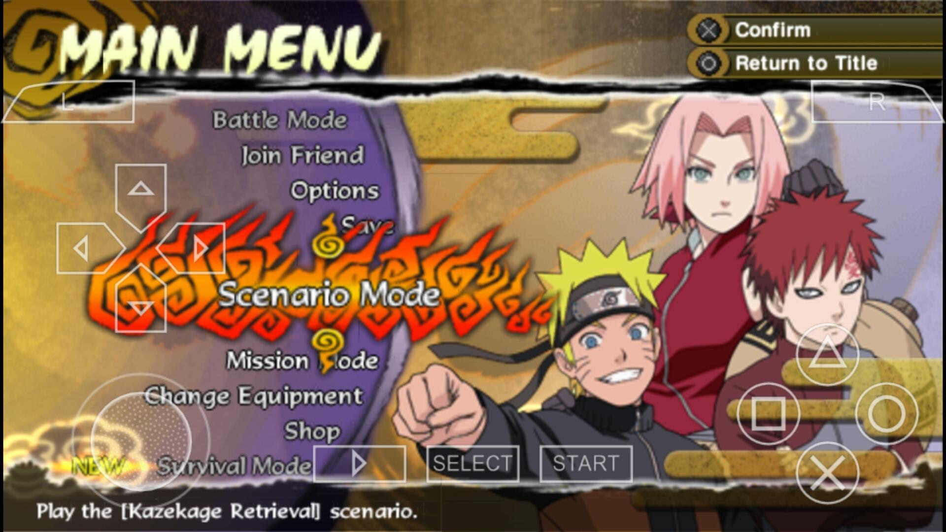 Naruto Games: Ultimate Ninja Shippuden Storm 4 for Android ...