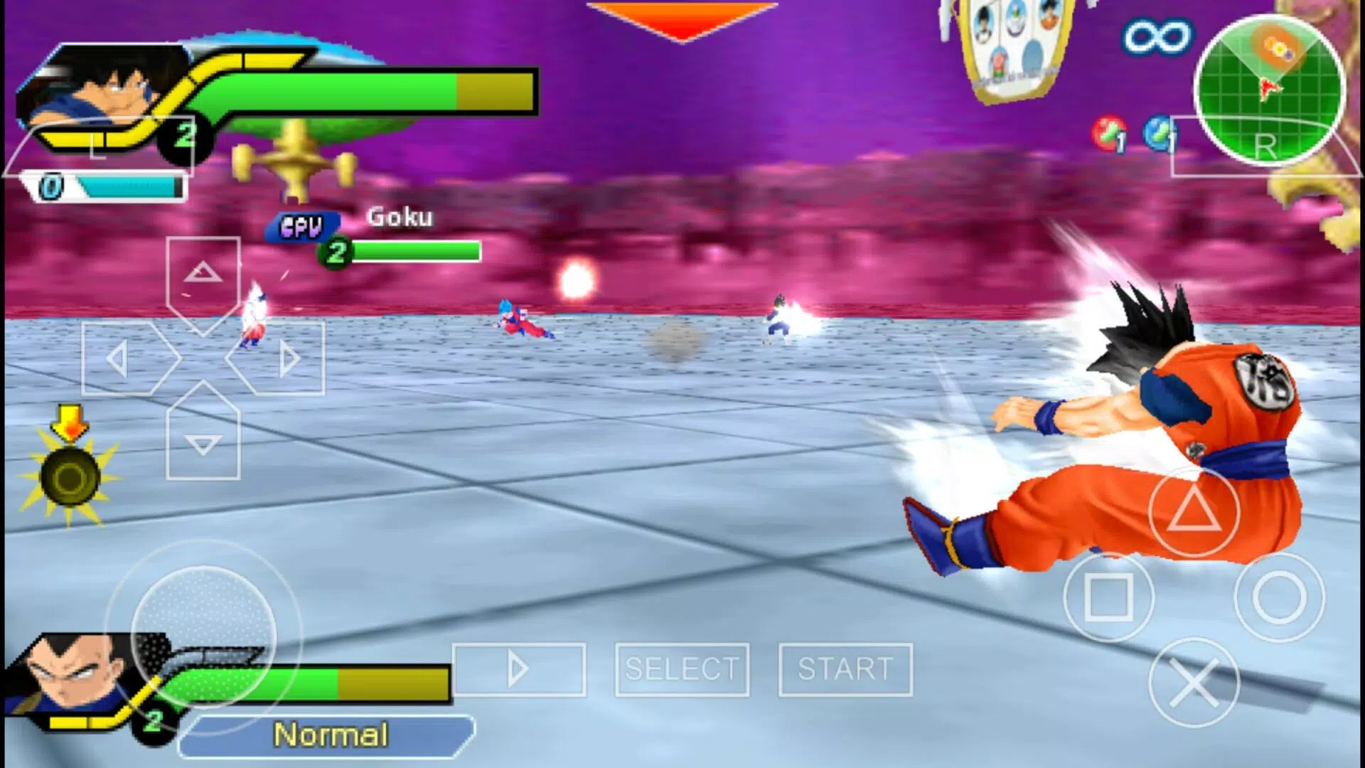 Dragon Ball: Super Dragon Ball Heroes V2 (PPSSPP) - DBZ TTT MOD (PSP)