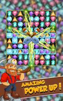 Miner Tycoon Gems: idle Match 3 poster