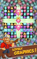 Miner Tycoon Gems: idle Match 3 скриншот 1