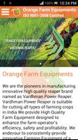 OrangeFarmEquipments स्क्रीनशॉट 1