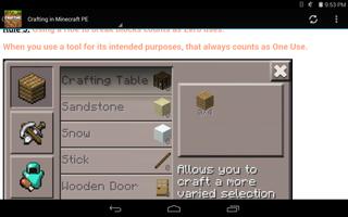 Crafting Guide for Minecraft ภาพหน้าจอ 2