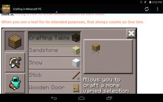 Crafting Guide for Minecraft स्क्रीनशॉट 2