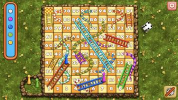 Snakes And Ladders Dice Board Game ảnh chụp màn hình 1