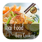 Thailändisches Lebensmittel-einfache kochende Reze Zeichen