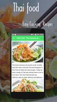 Thai Food Easy Cooking Recipes capture d'écran 1