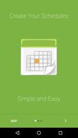 Ereignis-Scheduler Plakat