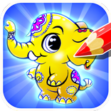 Kids Finger Coloring Books