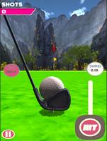 Réal Le golf Coup- Le golf Championnat 3D Étoile capture d'écran 2