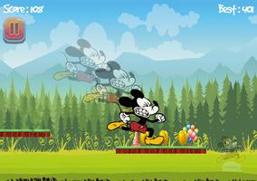 Mini Adventure Mickey Games Mouse Run capture d'écran 1