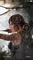 Tomb Raider 2 Slide Unlock Screen Poster