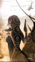 Tomb Raider 2 Slide Unlock Screen ảnh chụp màn hình 1