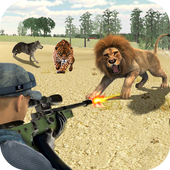 Sniper Hunting Jungle Animals icon