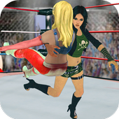 Women Wrestling Super Fight icon