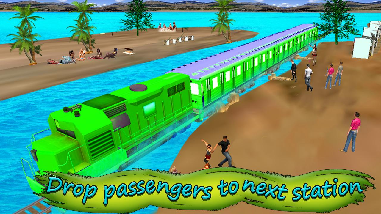 Игра симулятор воды. Пассажирский поезд игра. Поезд на воде. Поезд под водой игра. Водяной поезд перевод.